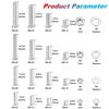 1080pcs Screws Bolts and Nuts Assortment Kit, Metric Machine Screws and Nuts and Flat Washers, M3/M4/M5/M6