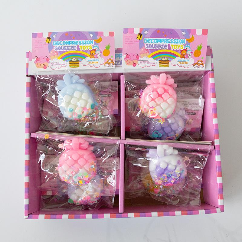 Silicone Pinchable Cat Scratch Donut: Soft, Glutinous Slow-Rebound Stress Relief Toy