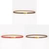 Ladies Leather Belt For Women Fashion Casual Waist Belt With Smooth Buckle For Daily Wear