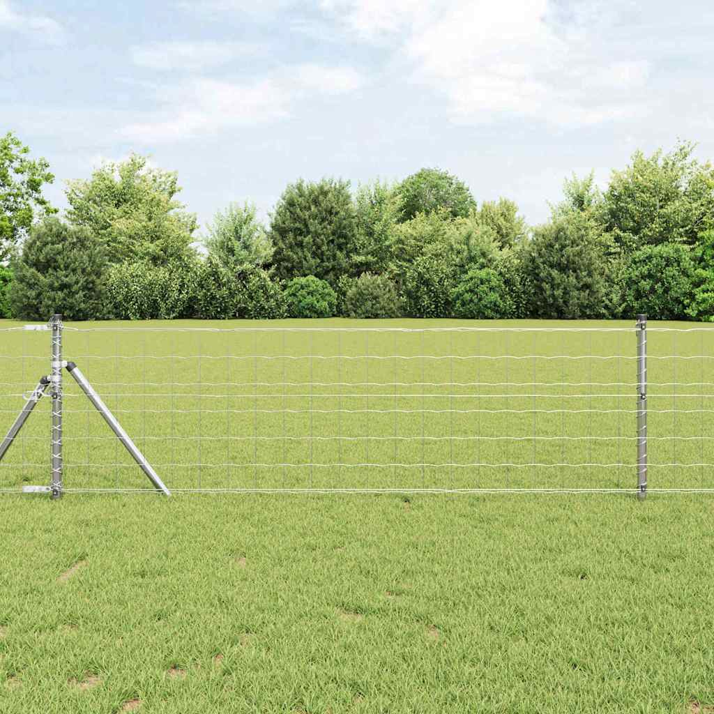 Euro Fence Silver 0.8 X 25 M Hot Dip Galvanized Iron