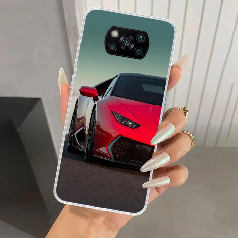 

Sports Cars Male Men Phone Case for Xiaomi Poco X5 X6 X7 Pro F7 Ultra M7 Redmi 15 15C 13 13C 12 12C 10 10A 10C 9 9A 9C 9T Shell Xiaomi Poco M7 4G