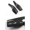 For Tesla Model 3 Y Gear Shift Cover Steering Wheel Accessories Glossy Carbon Fiber Look