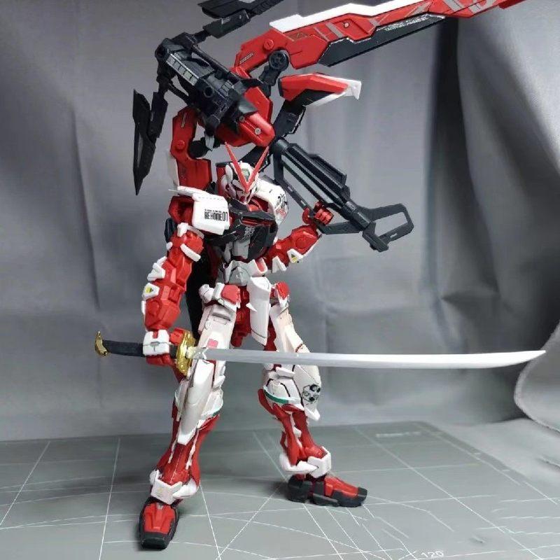 1/100 Scale 6601 Mg Red Astray Custom Model Kit 6601 Assembly Toy With Exclusive Bonus Stand For Anime Model Collector