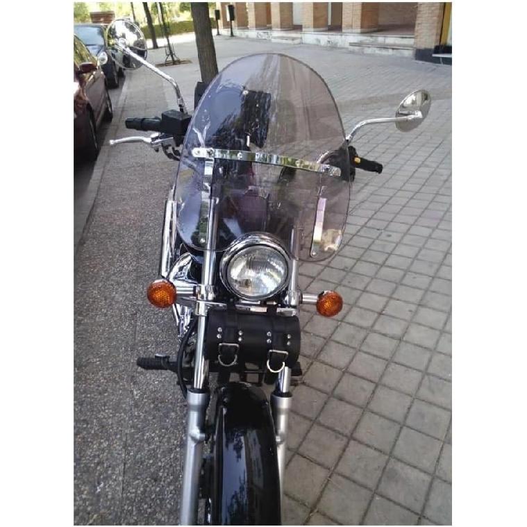 Motorcycle Windscreen Windshield Wind Deflector for V Star 650 950 for Vi&Rago 1000 1100 Vmax 1700 Motorcycle Windshield Windscreen Deflector