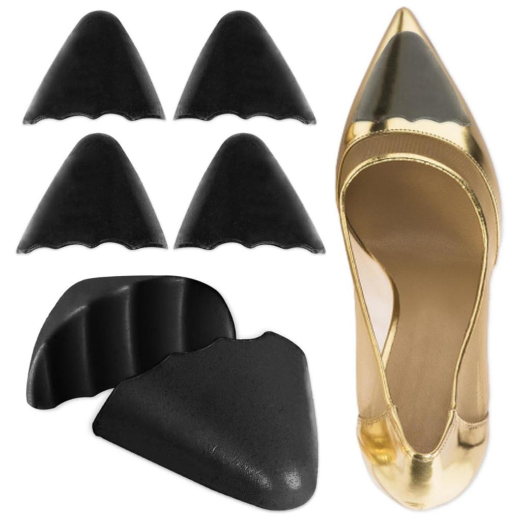 Toe Plug Insert for Men Women Fill insole Thick Soft Shoes Toe Half Pads Pain Relief Protector Adjustable Size Insoles