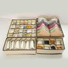 Cotton Linen Storage Box for Underwear, T-Shirts, Pants, Socks, and Bras - Dormitory Organizer