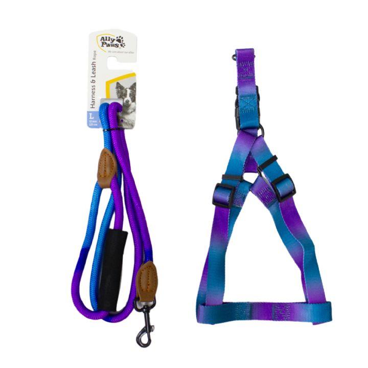 

Wahw Pet Chest Harness and Leash Rope L - 12mmx120cm