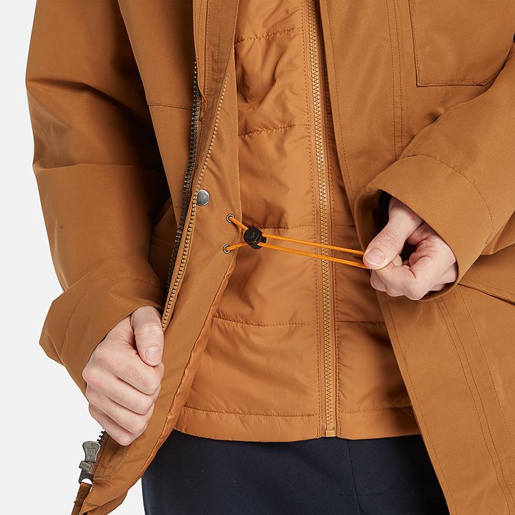 Timberland Outdoor Waterproof Three-In-One Jacket Men jackets Rubber A2H9M-932