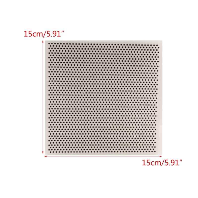 Round Dot Plastic Embossing Folder Stencil Template DIY Craft Background Album