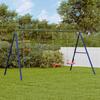 Swing Set with Swing Seats Trapeze Bar and Rope Ladder