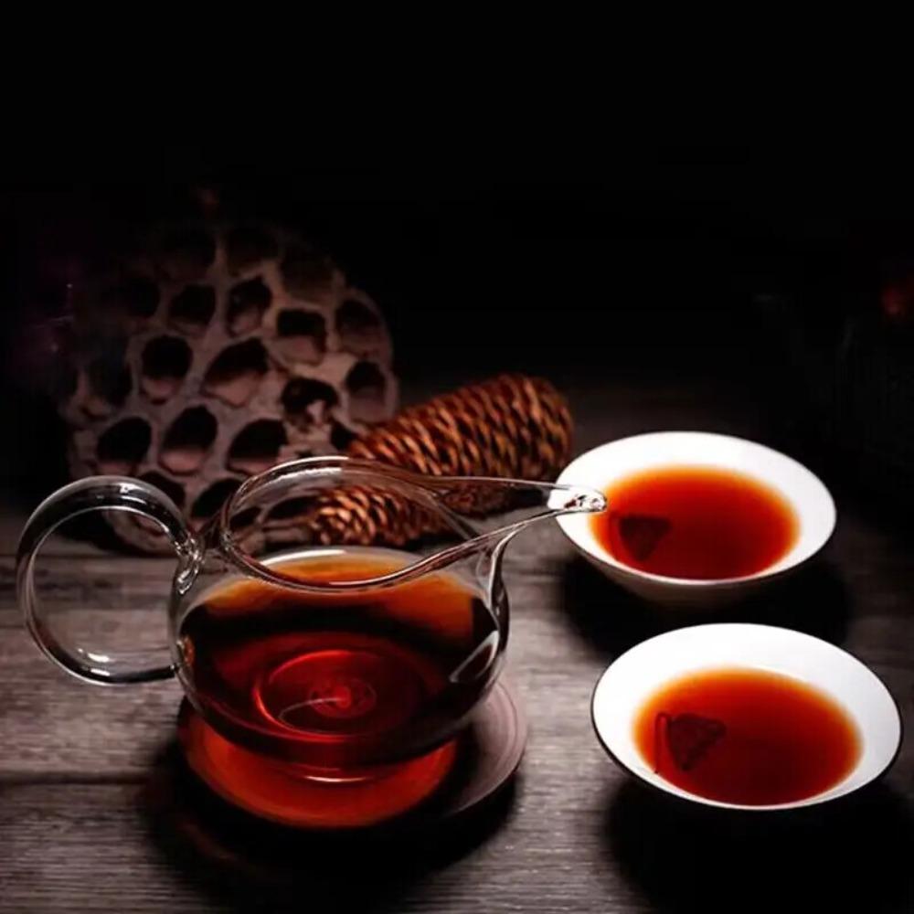 Premium Pu Erh Ripe Cake Menghai Golden Buds Tea 357g