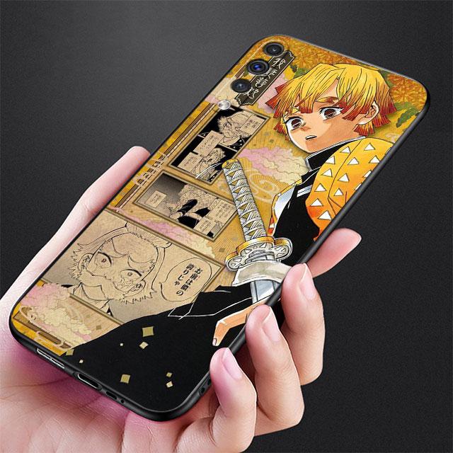 Case For Samsung Galaxy Note 20 Ultra 10 Plus 9 8 A50 A10 A40 A70 A20e M13 M52 M31 A52 A51 A13 Phone Cover Demon Slayer Art Capa