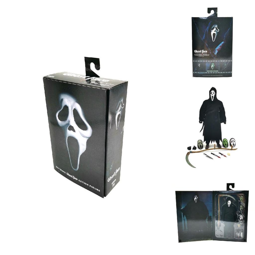 Neca Scream Vrah Ghostface Deluxe Edition 7palcová Akční Figurka Model Sběratelská