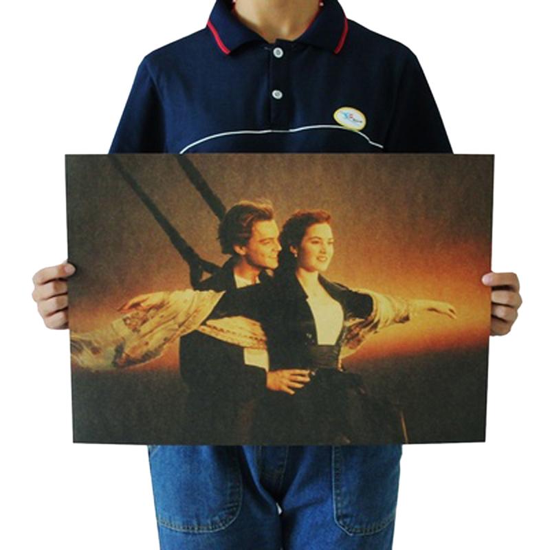 Póster de Película Clásica Nostálgico Titanic Fast and Furious Decoración de Pared para Bar Cafetería Pintura