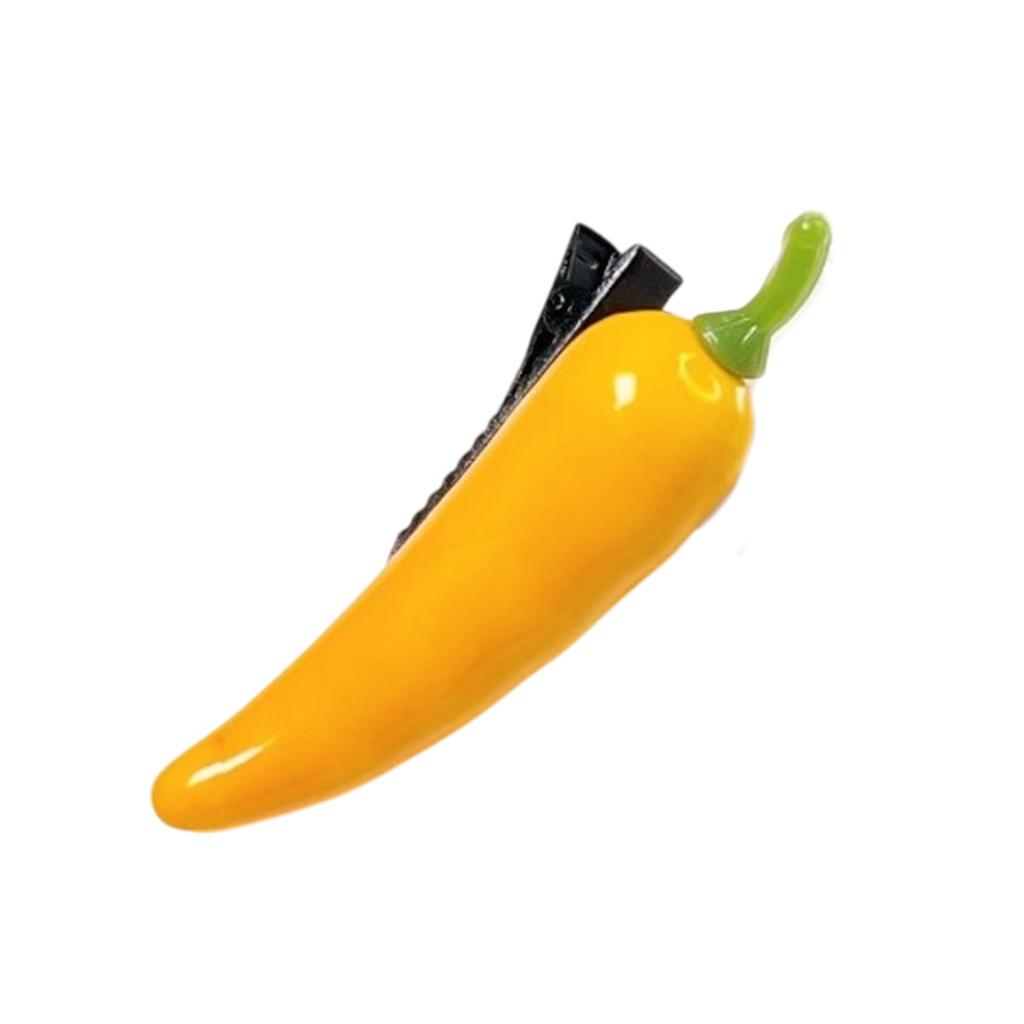 Lifelike Fruit And Vegetable Hair Clips Resin Hairpin Hairpieces Practical Fashion Accessories For Women And Children