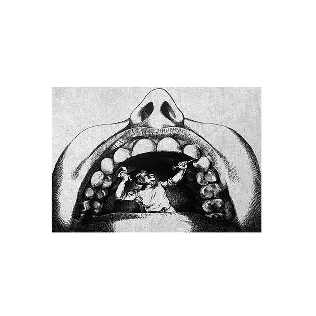 

Абстрактная стоматологическая юмористическая картина на холсте с зубами, анатомические постеры и принты, медицинская настенная картина для гостиной, домашний декор 21*30cm