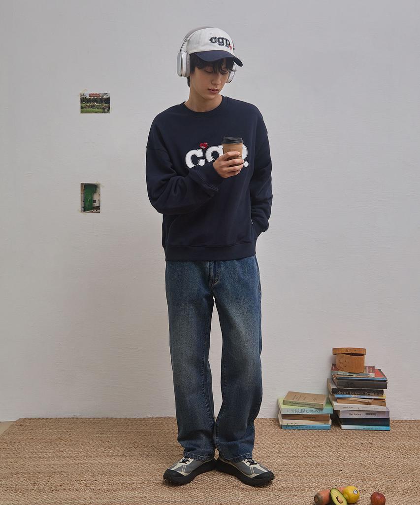 CGP Cgp Artwork Color Block Ball Cap_Cream
