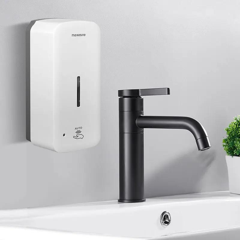 Inductive Automatic Soap Dispenser Wall Mounted Foam Hand Sanitizer Smart Soap Dispenser In Non Perforated Toilet Soap Dispenser