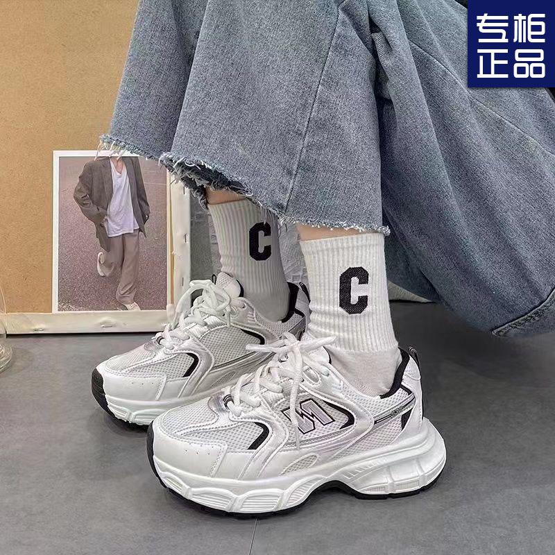 Dad Shoes Casual Spring and Autumn New Primary School Students Sports Shoes Breathable Shoes Running Shoes Mesh Shoes