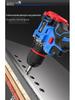 Compact Rechargeable Brushless Motor Drill: Multi-Function Impact Tool for Home Use