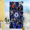 Chelsea Personalizovaný Textový Plážový Ručník Vysoce Absorpční & Rychleschnoucí Vhodný na Plavání, Posilovnu, Kempování, Jógu, Dovolenou