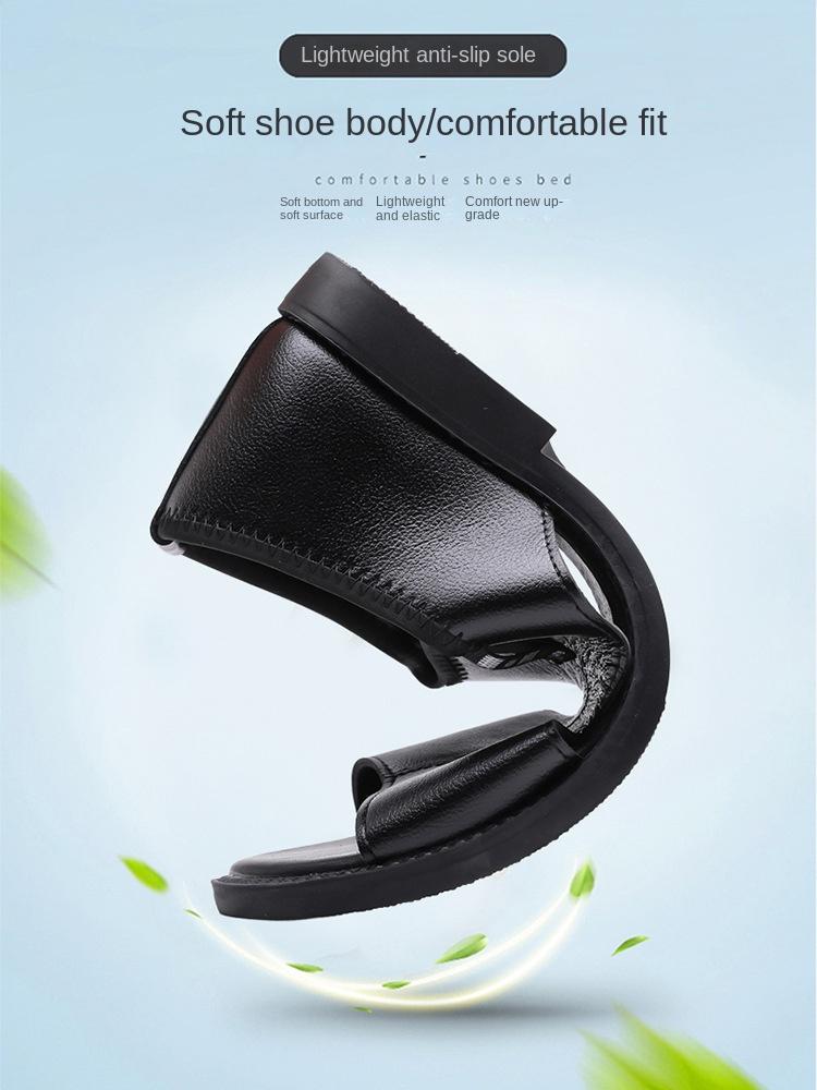 Breathable sandals men's summer fashion thick-soled outdoor non-slip waterproof wear-resistant fishing shoes