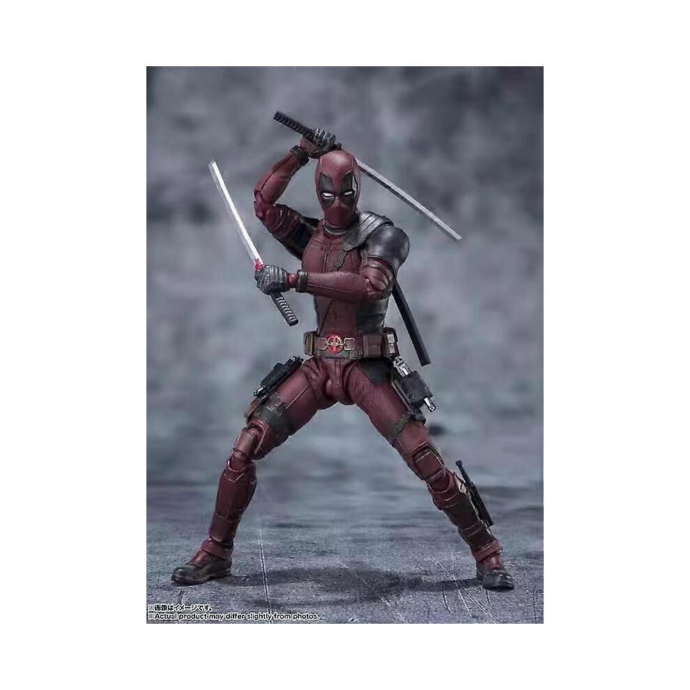 Deadpool 2 Marvel 6" SHF Action Figure Versione KO Modello Film Giocattolo Regalo di Compleanno Decorazione da Scrivania