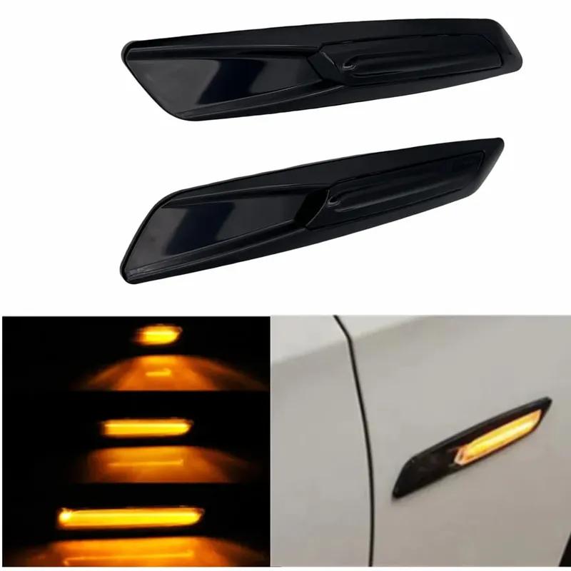 For BMW 1 3 5 Series for F30 E90 E91 E92 E93 E46 E60 E61 F10 New Blinker LED Dynamic Side Marker Turn Signal Lights Auto Parts