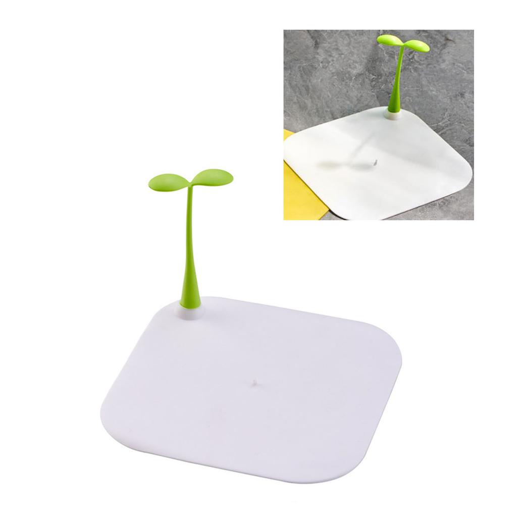 Bn Sprouts Floor Drain Cover Silicone Tub Drain Plug Bathtub Stopper Bath Tub Stoppers Flat Sink Draining Plug