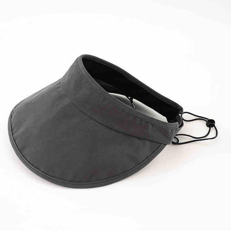 UPF50+ UV Protection Sun Visor for Women, Summer Breathable Foldable Hat, Secure Fit for Running & Outdoor Travel