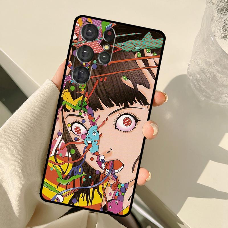 

Чехол Shintaro Kago Horror для Samsung Galaxy S22 S21 Ultra Note 20 S8 S9 S10 Note 10 Plus S20 FE S21 FE Cover Note 20 Ultra
