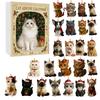 2D Cat Park Advent Calendar 2025 With 24 Surprise Figures Christmas Advent Calendar for Halloween And Christmas