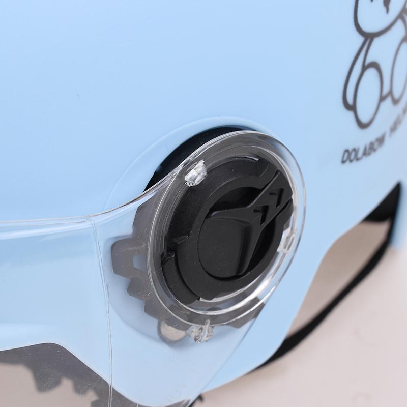 1 Pezzo Certificato 3C Casco Semimoto Elettrica per Adulti Uomo e Donna con Occhiali Casco di Sicurezza per Bicicletta