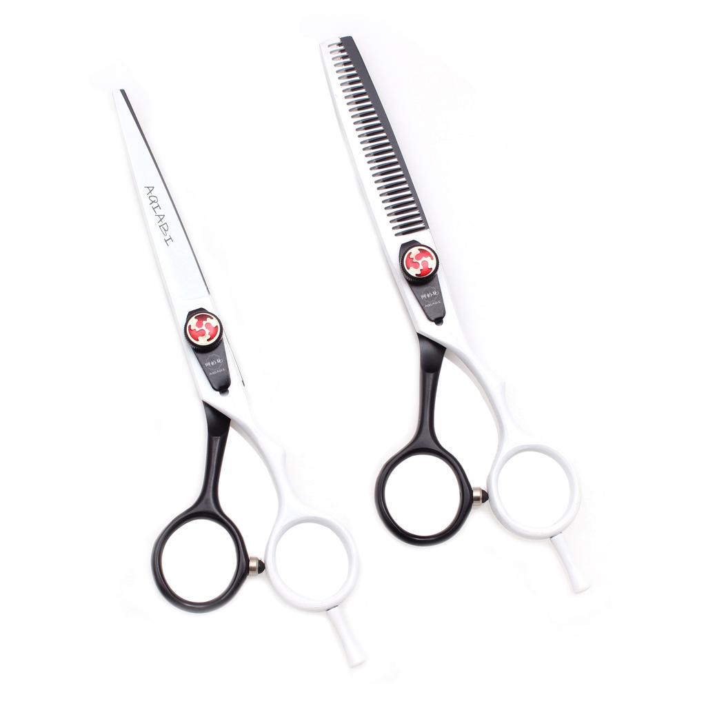 Hair Scissors Professional 5.5" 6.0" Aqiabi Thinning Scissors Shop Hair Cutting Scissors Haircut Shears A1018