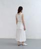 Loutaideu Two Way Layered Wrap Dress [White]