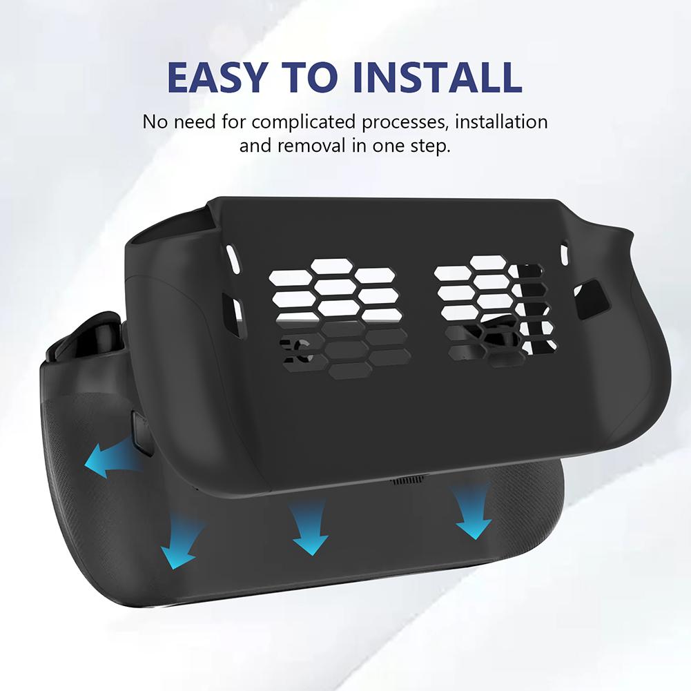 Protective Cover Shockproof Handheld Game Console Cover Anti-Drop Protective Case for Legion Go S Gaming Console