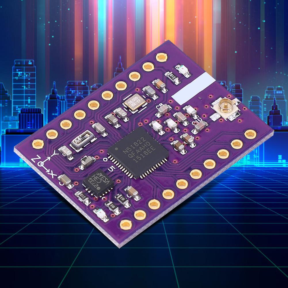 Módulo de Aceleración NRF51822 LIS3DH Módulo de Acelerómetro de 3 Ejes Placa Compatible con Bluetooth