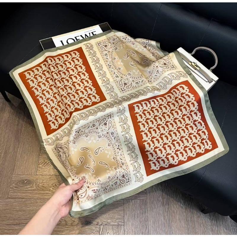 Small square scarf silk scarf men's neck protection scarf professional wear with shirt thin scarf 70x70 scarf