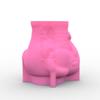 Formy do doniczek 3D Elephant Flower Pots Formy z żywicy epoksydowej Uchwyt na długopisy Świecznik Cementowa doniczka Formy silikonowe Dekoracje domu