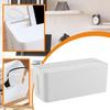 Cable Management Box Practical Modern Portable Home Decor Cord Cover Box for Wire Management Living Room TV Desktop Messy Cables