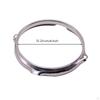 6-Inch Drum Hoop Replacement 6 Inch Compatible Hardware for Drummers,