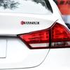Suzuki Logo Car Hood Letter Emblem Rear Tail Trunk Badge Sticker Decal Accessories For Ignis SX4 Alto Alivio Samurai Gsxr Jimny