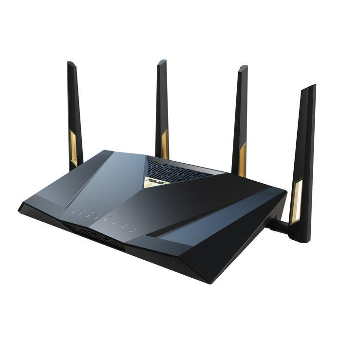 Mobilní router - ASUS - RT-BE88U - Wi-Fi 7 - Dvoupásmový 2,4/5 GHz - 5764 Mbit/s