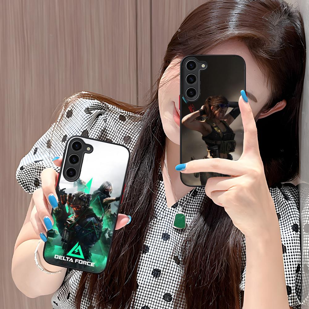 Game Delta Force Silicone Mobile Phone Case for Samsung Galaxy S26 S25 S24 S23 S22 S21 Plus FE Ultra Colorful Cover