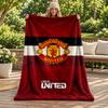 FC Manchester Blanket Flannel Blanket Soft Cozy Plush Throw for Sofa Bed Lightweight Home Decoration Gifts for Christmas Various Holidays