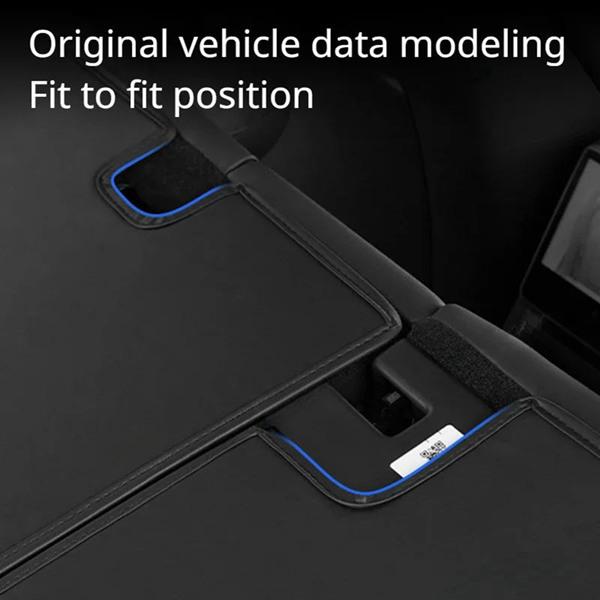Set aus 2 Rücksitzlehnenkissen für Tesla Model 3
