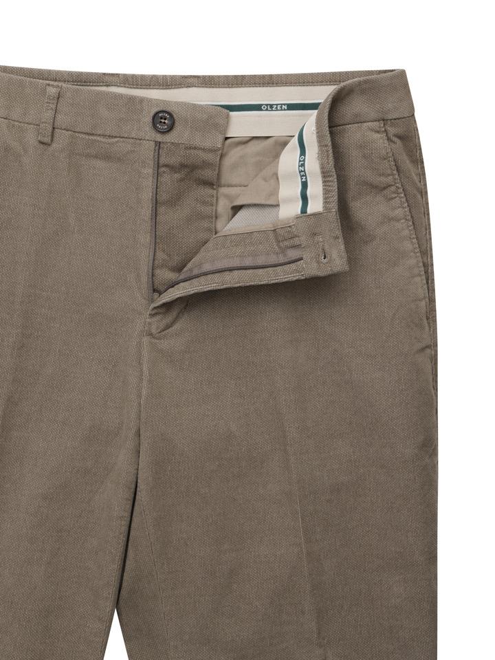 OLZEN Men'S Moleskine Setup Pants_Zof3Pp1312Be