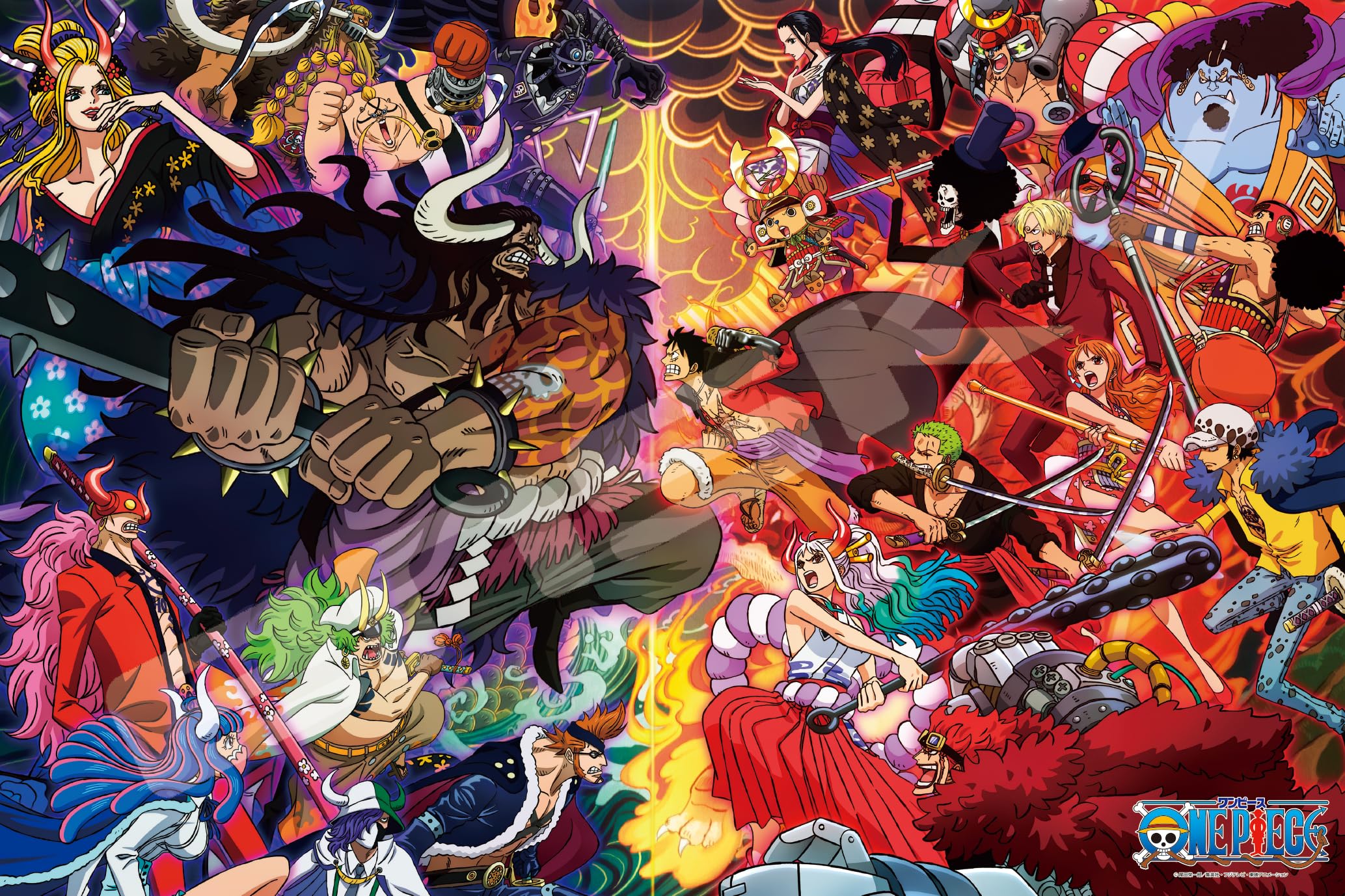One Piece Onigashima Decisive 1000 Piece Puzzle 1000-591 Battle!!