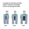 1PC Industrial Sewing Machine Plastic Double Compensating Presser Foot Industrial Lockstitch Standard Foot CD1/32'' 1/16''