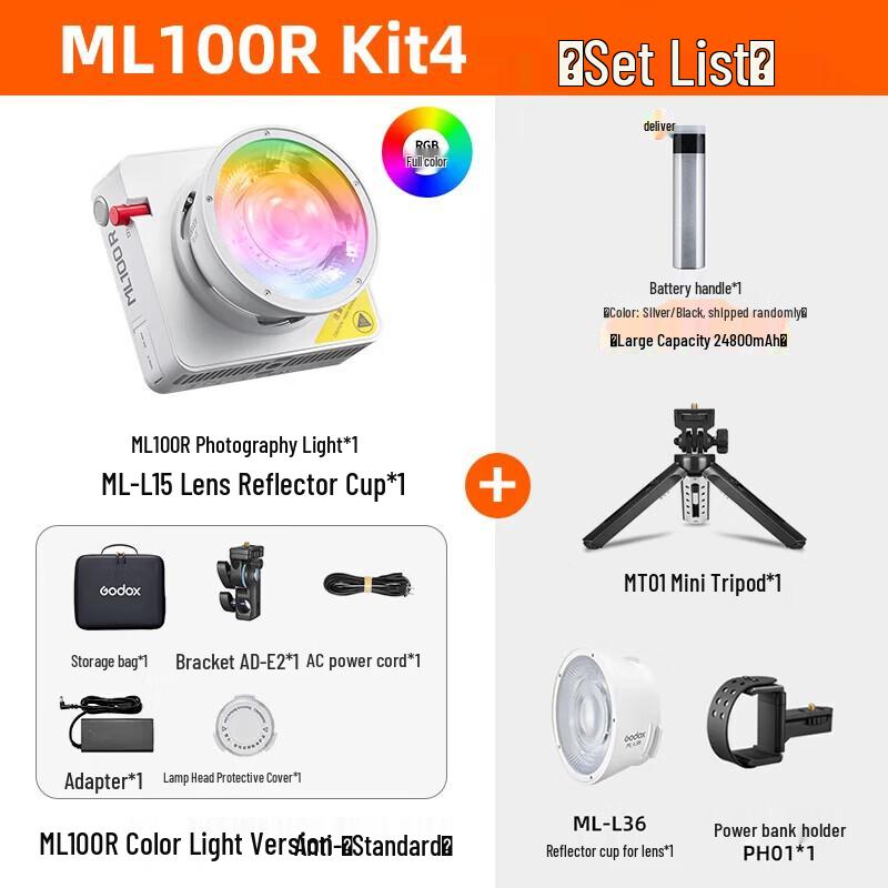 Godox ML100R Full-Color LED Video Light